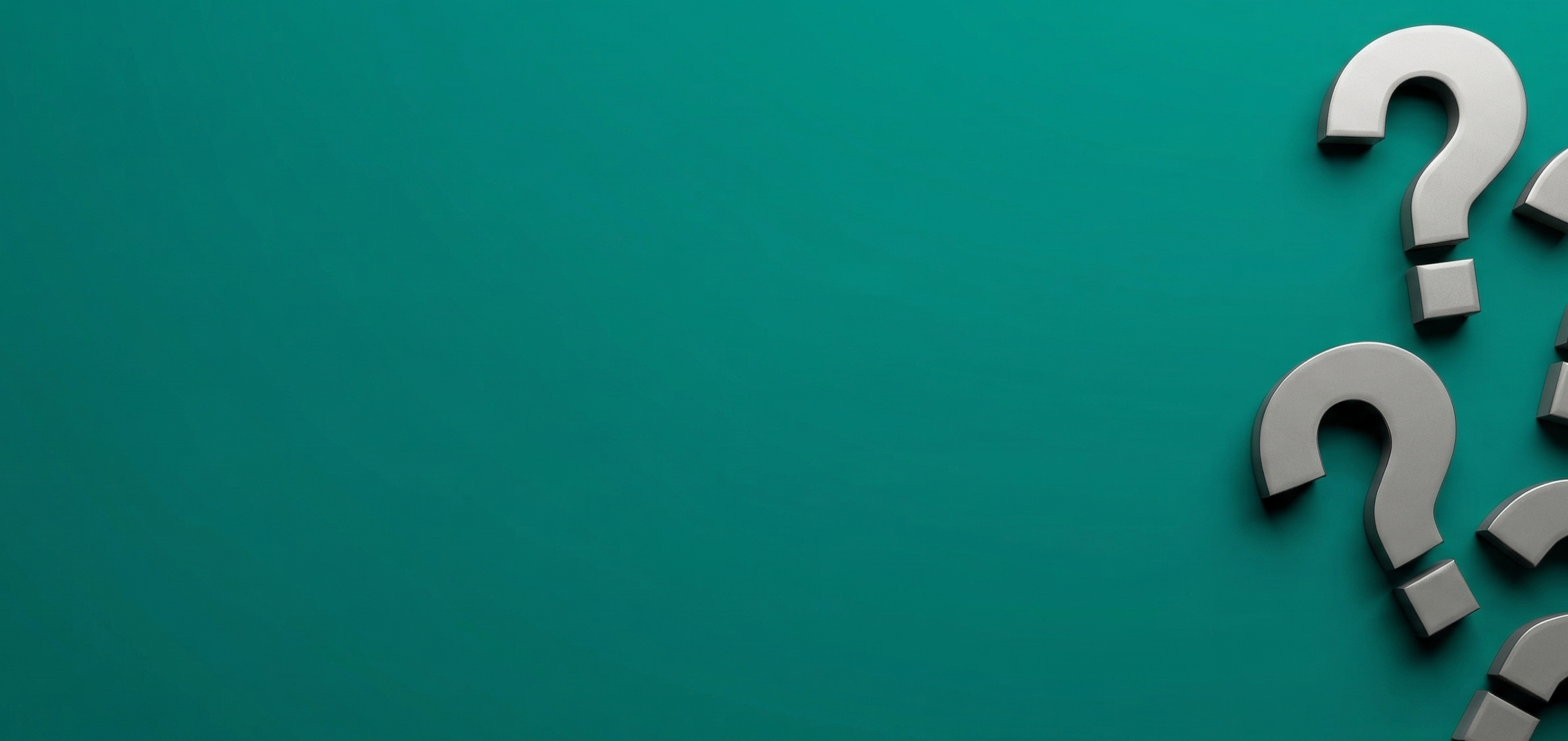 FAQ banner background